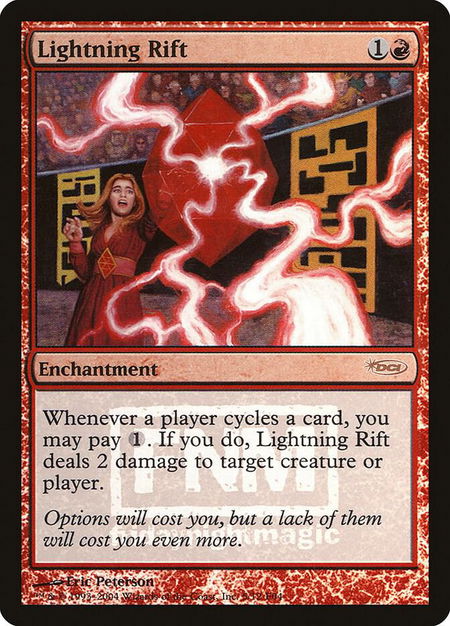 Lightning Rift - FNM Promos Magic: The Gathering trading card