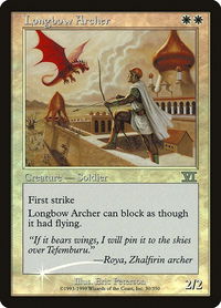 Longbow Archer - FNM Promos (FNM) #3 - Promo Magic: The Gathering Trading Card