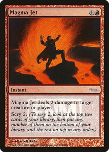 Magma Jet - FNM Promos (FNM) #1 - Promo Magic: The Gathering Trading Card