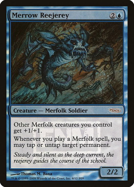 Merrow Reejerey trading card from FNM Promos Merrow Reejerey - FNM Promos Magic: The Gathering trading card