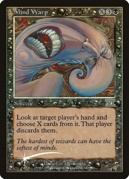 Mind Warp - FNM Promos Magic: The Gathering trading card