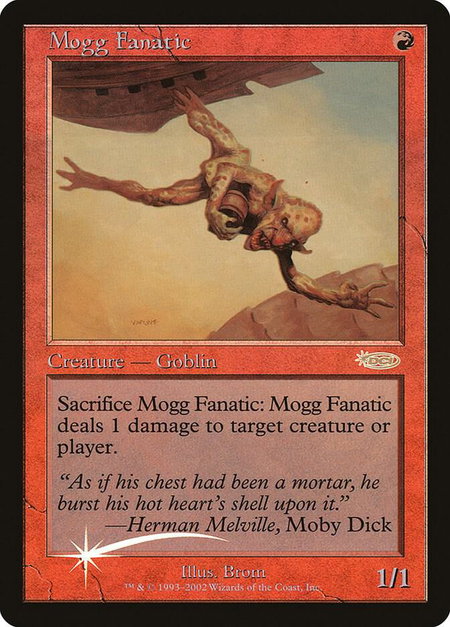 Mogg Fanatic - FNM Promos Magic: The Gathering trading card