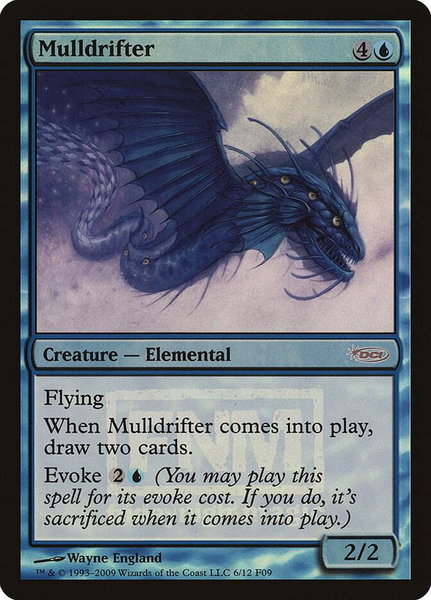 Mulldrifter trading card from FNM Promos Mulldrifter - FNM Promos Magic: The Gathering trading card