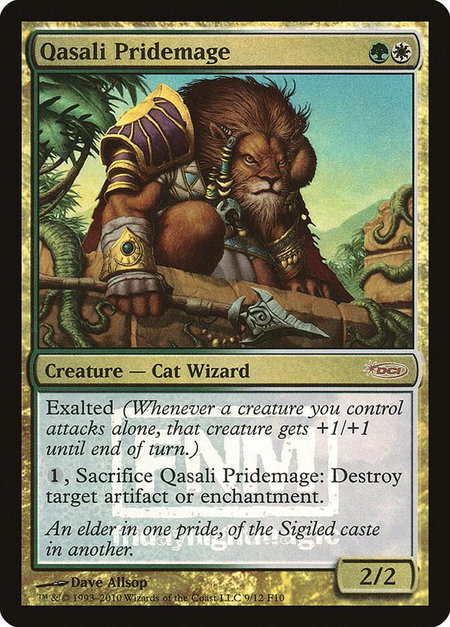 Qasali Pridemage - FNM Promos Magic: The Gathering trading card