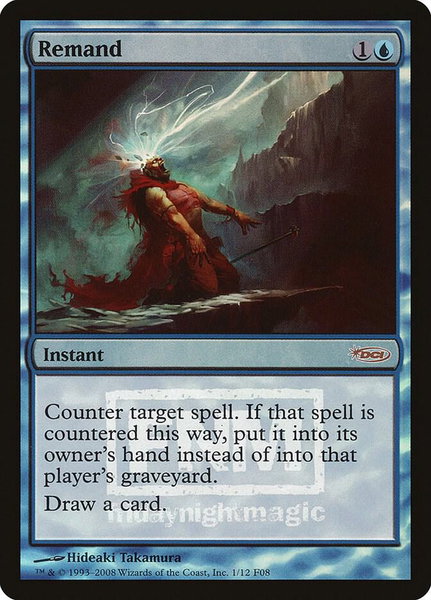 Remand - FNM Promos Magic: The Gathering trading card