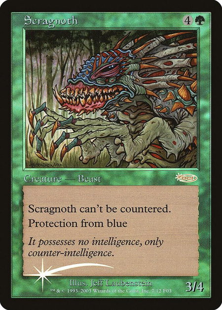 Scragnoth trading card from FNM Promos Scragnoth - FNM Promos Magic: The Gathering trading card