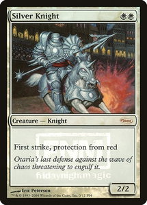 Silver Knight - FNM Promos (FNM) #3 - Promo Magic: The Gathering Trading Card