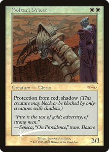 Soltari Priest - FNM Promos (FNM) #1 - Promo Magic: The Gathering Trading Card