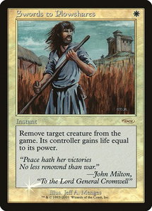 Swords to Plowshares - FNM Promos (FNM) #6 - Promo Magic: The Gathering Trading Card