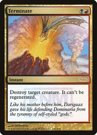 Terminate - FNM Promos (FNM) #3 - Promo Magic: The Gathering Trading Card