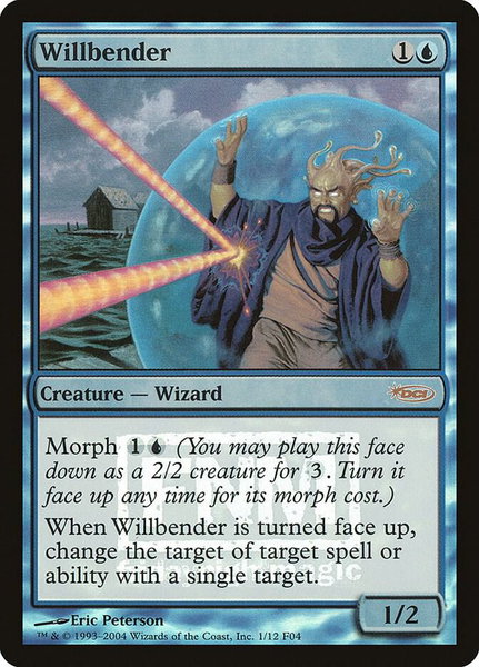 Willbender trading card from FNM Promos Willbender - FNM Promos Magic: The Gathering trading card