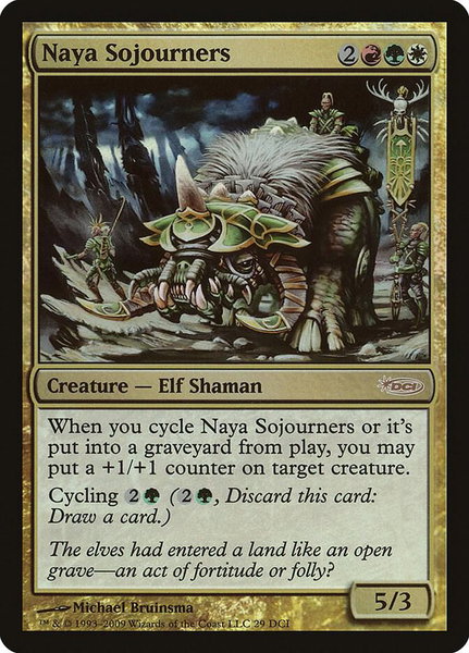 Naya Sojourners - Game Day & Store Championship Promos Magic: The Gathering trading card
