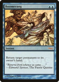 Boomerang - WPN & Gateway Promos (WPN) #4 - Promo Magic: The Gathering Trading Card