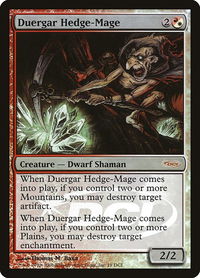 Duergar Hedge-Mage - WPN & Gateway Promos (WPN) #19 - Promo Magic: The Gathering Trading Card