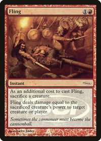 Fling (DCI) - WPN & Gateway Promos (WPN) #50 - Promo Magic: The Gathering Trading Card