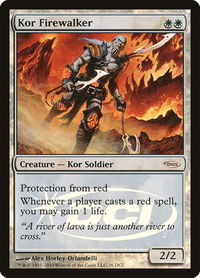 Kor Firewalker - WPN & Gateway Promos (WPN) #36 - Promo Magic: The Gathering Trading Card