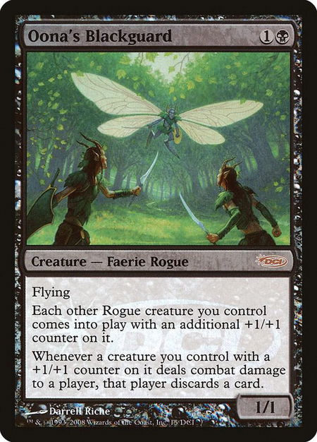 Oona's Blackguard - WPN & Gateway Promos Magic: The Gathering trading card