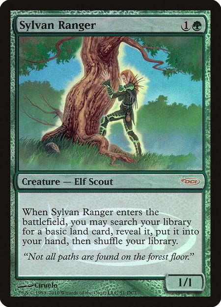 Sylvan Ranger (Gateway - 51) - WPN & Gateway Promos Magic: The Gathering trading card