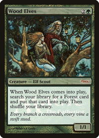 Wood Elves - WPN & Gateway Promos (WPN) #1 - Promo Magic: The Gathering Trading Card