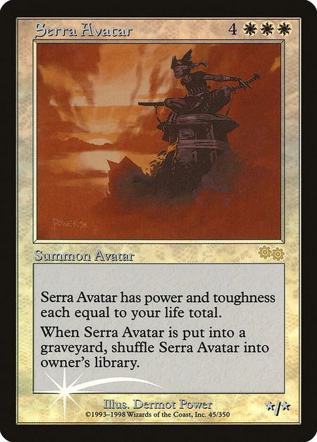 Serra Avatar trading card from Junior Series Promos Serra Avatar - Junior Series Promos Magic: The Gathering trading card