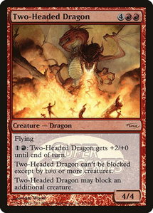 Two-Headed Dragon (Junior Super Series) - Junior Series Promos (JSS) #2 - Promo Magic: The Gathering Trading Card