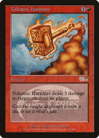Volcanic Hammer (Junior Super Series) - Junior Series Promos (JSS) #1 - Promo Magic: The Gathering Trading Card