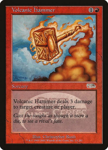 Volcanic Hammer (Junior Super Series) - Junior Series Promos Magic: The Gathering trading card