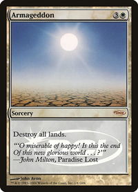 Armageddon - Judge Promos (JDG) #1 - Promo Magic: The Gathering Trading Card