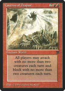 Caverns of Despair - Legends (LEG) #null - Rare Magic: The Gathering Trading Card