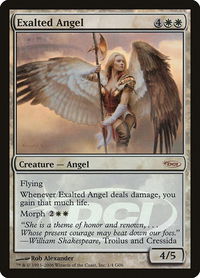 Exalted Angel - Judge Promos (JDG) #1 - Promo Magic: The Gathering Trading Card