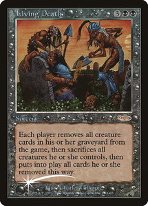 Living Death - Judge Promos (JDG) #3 - Promo Magic: The Gathering Trading Card