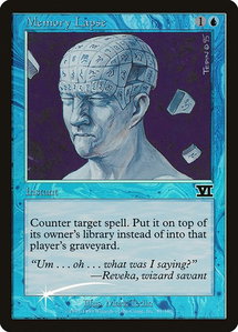 Memory Lapse - Judge Promos (JDG) #1 - Promo Magic: The Gathering Trading Card
