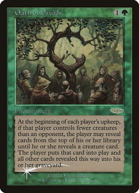 Oath of Druids - Judge Promos (JDG) #2 - Promo Magic: The Gathering Trading Card