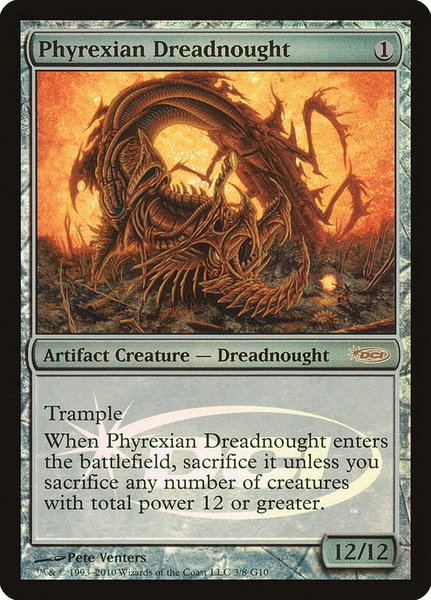 Phyrexian Dreadnought - Judge Promos Magic: The Gathering trading card