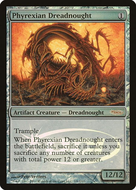 Phyrexian Dreadnought - Judge Promos Magic: The Gathering trading card