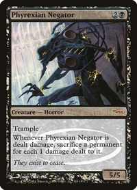 Phyrexian Negator - Judge Promos (JDG) #4 - Promo Magic: The Gathering Trading Card