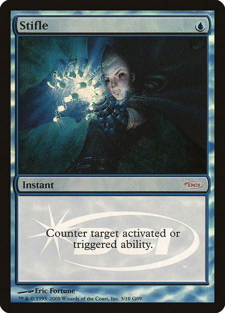 Stifle - Judge Promos Magic: The Gathering trading card