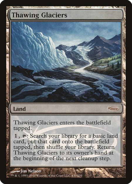 Thawing Glaciers - Judge Promos Magic: The Gathering trading card