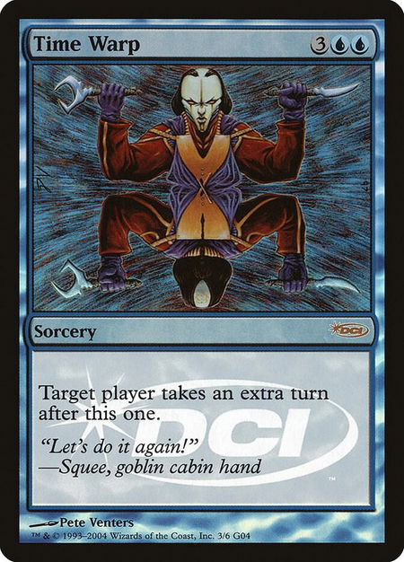 Time Warp - Judge Promos Magic: The Gathering trading card