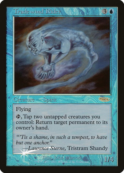 Tradewind Rider trading card from Judge Promos Tradewind Rider - Judge Promos Magic: The Gathering trading card