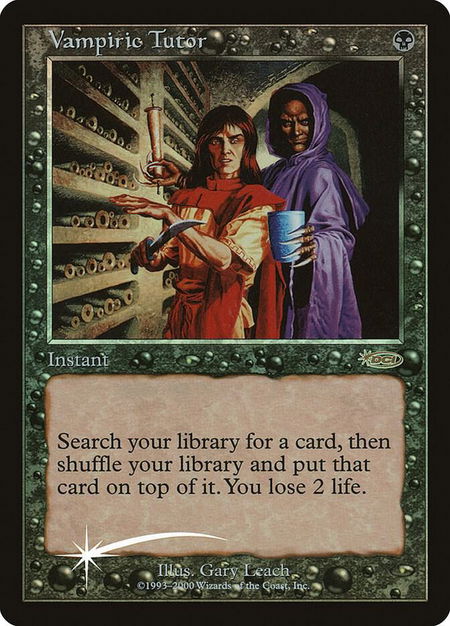 Vampiric Tutor - Judge Promos Magic: The Gathering trading card