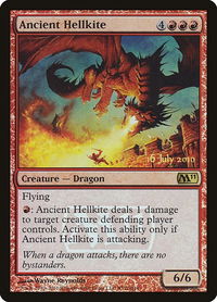 Ancient Hellkite - Launch Party & Release Event Promos (LARP) #122★ - Promo Magic: The Gathering Trading Card