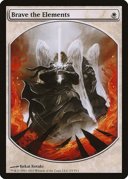 Brave the Elements - Magic Player Rewards Magic: The Gathering trading card