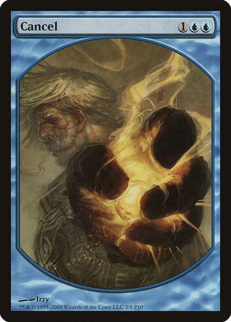Cancel - Magic Player Rewards Magic: The Gathering trading card