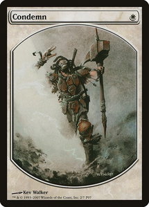 Condemn - Magic Player Rewards (MPRP) #2 - Promo Magic: The Gathering Trading Card