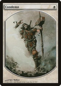 Condemn - Magic Player Rewards (MPRP) #2 - Promo Magic: The Gathering Trading Card