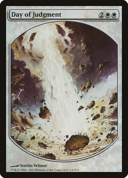 Day of Judgment - Magic Player Rewards Magic: The Gathering trading card