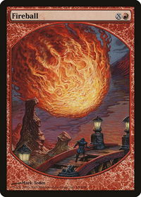 Fireball - Magic Player Rewards (MPRP) #3 - Promo Magic: The Gathering Trading Card