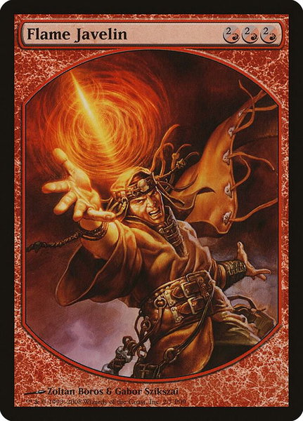 Flame Javelin - Magic Player Rewards Magic: The Gathering trading card