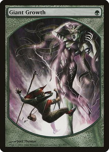 Giant Growth - Magic Player Rewards (MPRP) #4 - Promo Magic: The Gathering Trading Card